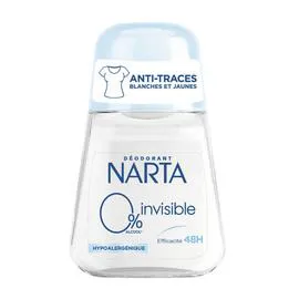 NARTA Déodorant Bille Invisible 0% 50ml