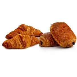 Viennoiseries pains au chocolat et croissants (x4)