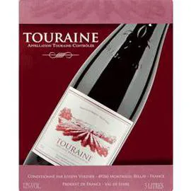 Vin rouge de touraine (3l)
