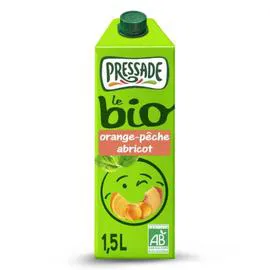 Nectar multifruits bio orange pêche abricot (1,5l)