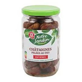 MARQUE REPÈRE, NOTRE JARDIN Châtaignes Entières 420g