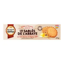 Biscuits Sablés de l'Abbaye (125g)
