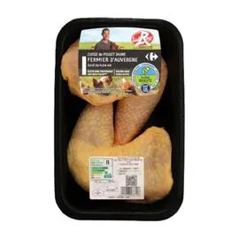 Cuisse de poulet jaune fermier (x2)