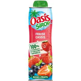 Sirop fraise cassis (60cl)