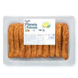 CARREFOUR SIMPL Panés au poisson SIMPL 1kg