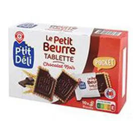 Biscuit Petit beurre Chocolat noir pocket (250g)