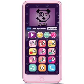 Téléphone Emoti'fun rose (l'unité)