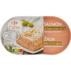 Saumon à l'huile d'olive (105g)