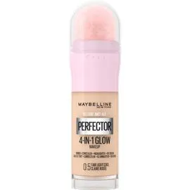 Fond de Teint Liquide 0.5 Clair Rosée Perfector 4en1 Glow MAYBELLINE (20ml)