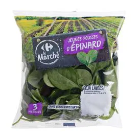 Jeunes pousses d'épinard (100g)
