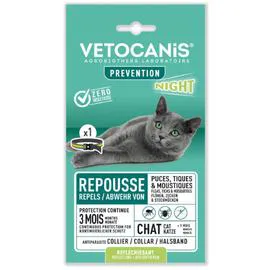 Collier pour chat antiparasitaire (l'unité)