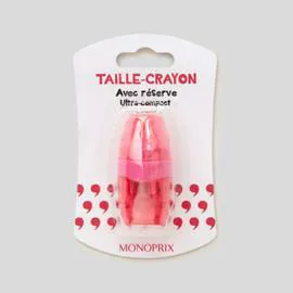 MONOPRIX MAISON Taille crayons avec réservoir l'unité