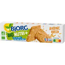 Biscuits Bio nutri , avoine & sésame (130g)