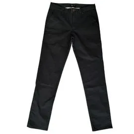 Pantalon chino homme noir 40 (l'unité)
