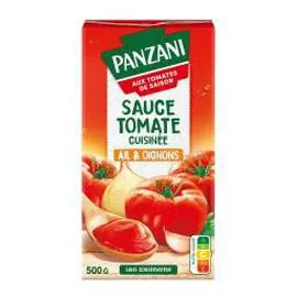 Sauce tomate cuisinée Ail et oignon (500g)