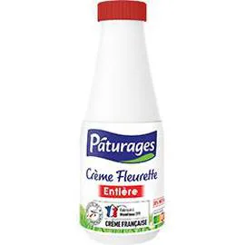 PÂTURAGES Crème fleurette entière 30% 38cl