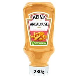 HEINZ Sauce Andalouse aux tomates et piment 220g