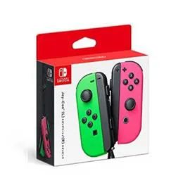 Paire De Manettes JoyCon Switch Gauche vert et droite rose (l'unité)