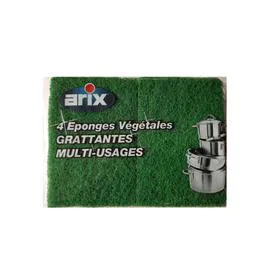 ARIX Eponges végétales grattantes multi-usages l'unité