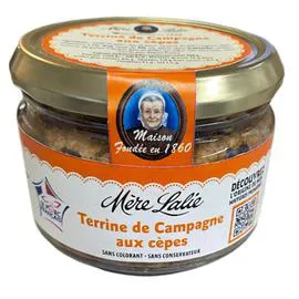 Terrine de campagne aux cèpes (180g)