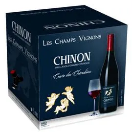 LES CHAMPS VIGNON Bib Chinon Rge 3l