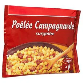 Plat cuisiné poêlée campagnarde (1kg)