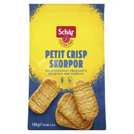 Petits grillés Crisp Scorpor sans gluten et sans lactose (150g)