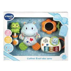 Coffret Eveil des sens bleu, dès la naissance (l'unité)