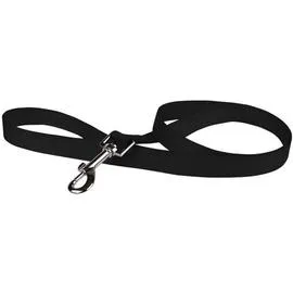 ANIMALIS Laisse Basic 40mm et 50cm pour Chien Noir 80g