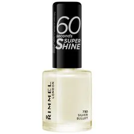 Vernis à ongles 60 seconds super shine silver bullet 730 (8ml)