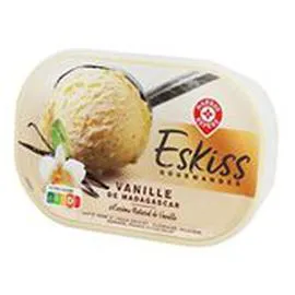MARQUE REPÈRE, ESKISS Crème glacée Vanille de Madagascar 494g