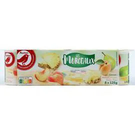 Yaourt aux fruits jaunes avec morceaux (8x125g)