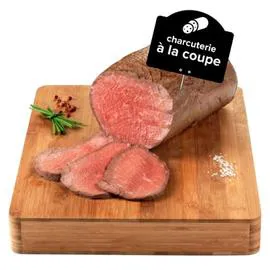 Rôti de boeuf supérieur cuit et braisé (120g)