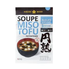 HIKARI MISO Soupe au Tofu et algues wakame 57,9g