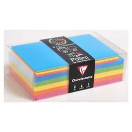 DÉCOPATCH Clairefontaine Coffret 40 Enveloppes 90X140 + 40 Cartes 82X128 Eté l'unité
