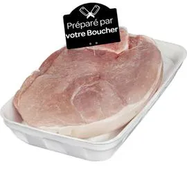 Viande de Porc: Rouelle de jambon avec os à rôtir (1,5kg)