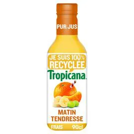 Jus de Fruits Douceur du Matin Orange, Raisin et Banane Pur Jus (900ml)