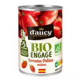 Tomates pelées entières bio (235g)