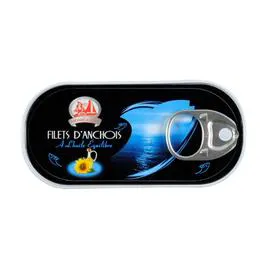 Filet d'anchois allongés huile équilibre (32g)