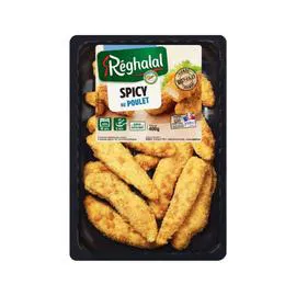 RÉGHALAL Filets de poulet halal panés 400g