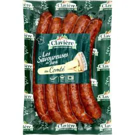 Saucisses au comté (5x55g)