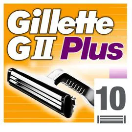 GILLETTE Lames De Rasoir Recharge Gii Plus X10 x10