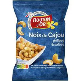 BOUTON D'OR Noix de cajou grillées & salées 125g