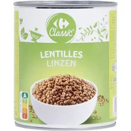 CARREFOUR CLASSIC' Lentilles 530g