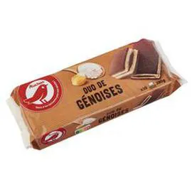 Génoises fourrées cacao, sachets individuels (280g)