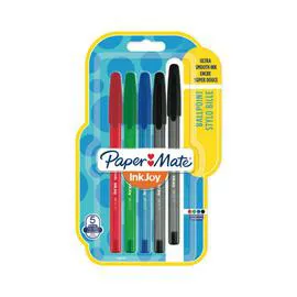 Paper Mate Stylos Billes Inkjoy Pointes Fine (x5)