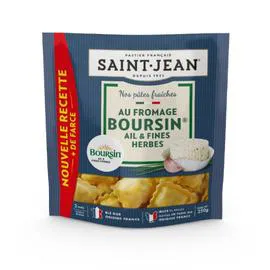 Pâtes Fraîches au Fromage Boursin Ail et Fines Herbes (250g)