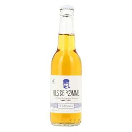 FILS DE POMME Cidre Brut Le Sauvage Bio 330ml