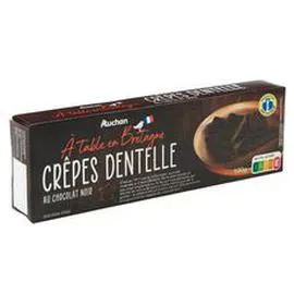 Crêpes dentelle au chocolat noir (100g)