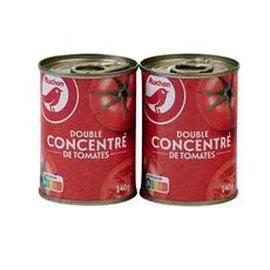 Double concentré de tomates (2x140g)